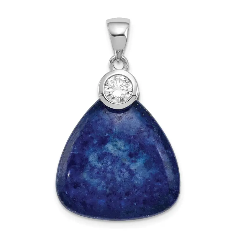 sterling-silver-rhodium-plated-w-cz-and-lapis-lazuli-pendant
