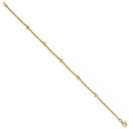 14k-d-c-beaded-rope-chain-bracelet