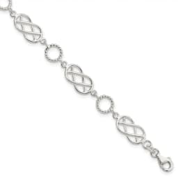 sterling-silver-pretzel-circle-bracelet