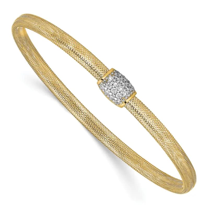 14k-cz-polished-stretch-bangle