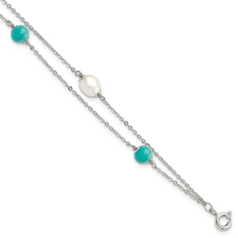 sterling-silver-rhodium-plated-turquoise-fwc-pearl-w-1in-ext-bracelet