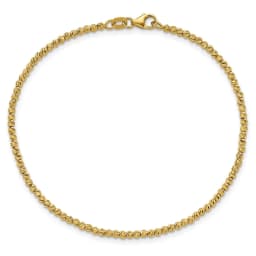 14k-polished-and-diamond-cut-beaded-bracelet