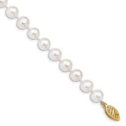 14k-6-7mm-white-near-round-freshwater-cultured-pearl-8-25-inch-bracelet