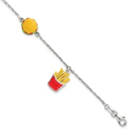 sterling-silver-enameled-burger-and-fries-w-1in-ext-children-s-bracelet