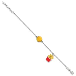 sterling-silver-enameled-burger-and-fries-w-1in-ext-children-s-bracelet
