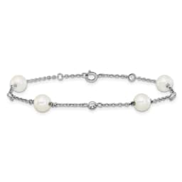 sterling-silver-rhodium-plated-polished-cz-and-shell-pearl-8-station-7-inch-with-0-5-inch-extender-bracelet