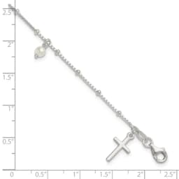 sterling-silver-polished-and-beaded-glass-pearl-and-cross-bracelet