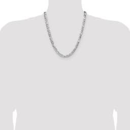 sterling-silver-7-0mm-flat-d-c-pave-figaro-chain