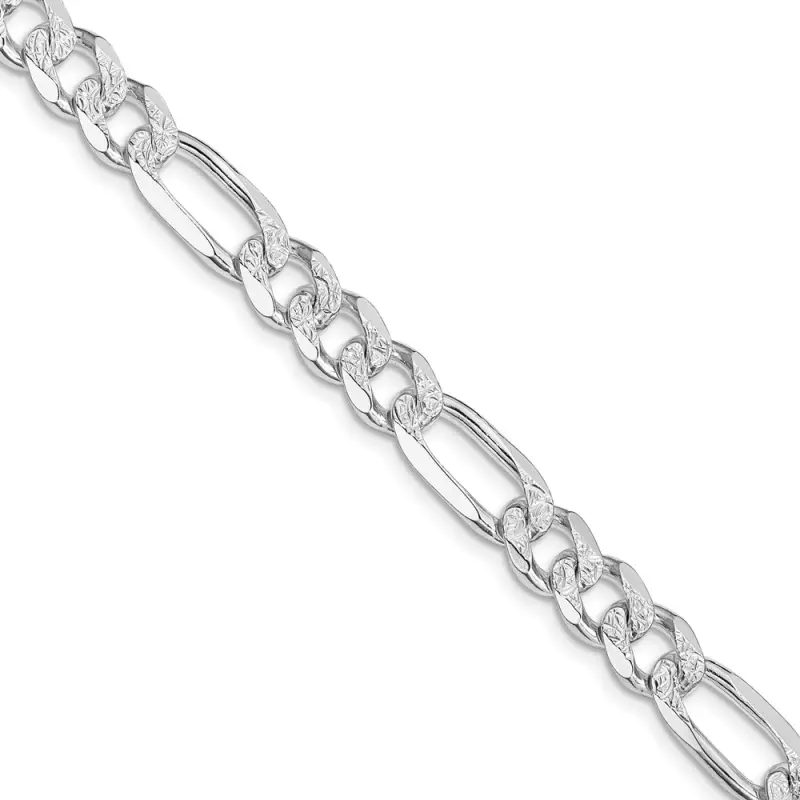 sterling-silver-rhodium-plated-8mm-pav‚-flat-figaro-chain