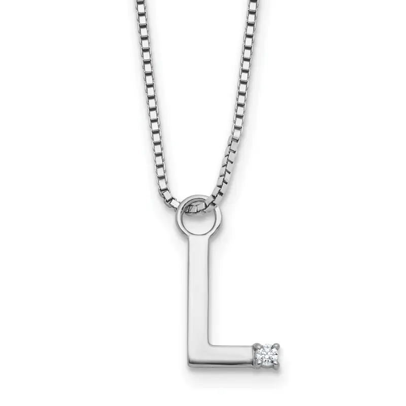 white-ice-sterling-silver-rhodium-plated-18-inch-diamond-letter-l-initial-necklace-plus-2-inch-extender
