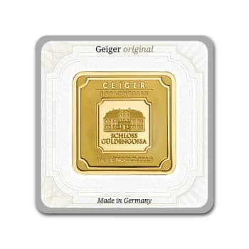Geiger Edelmetalle Gold Bars