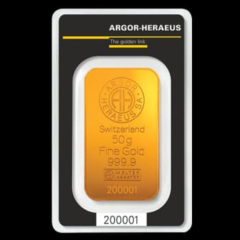 Argor Heraeus Gold Bars