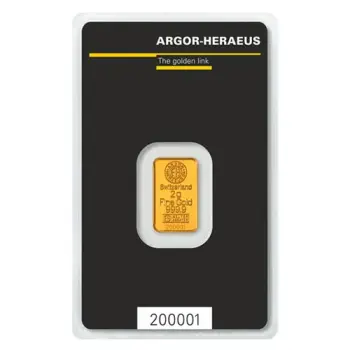 2 Gram Gold Bars
