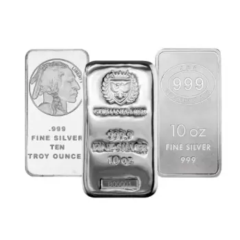 10 Oz Silver Bars
