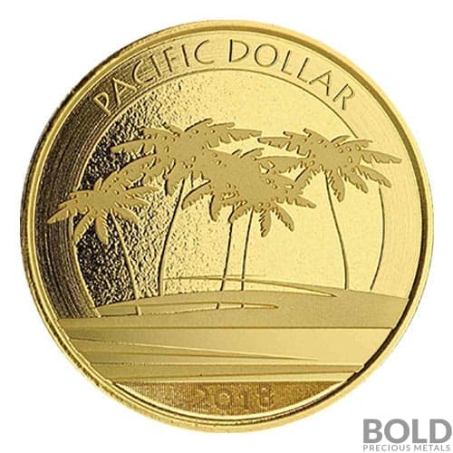 2018 Fiji Pacific Dollar Gold 1 oz