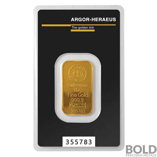 Gold Argor-Heraeus - 10 Gram
