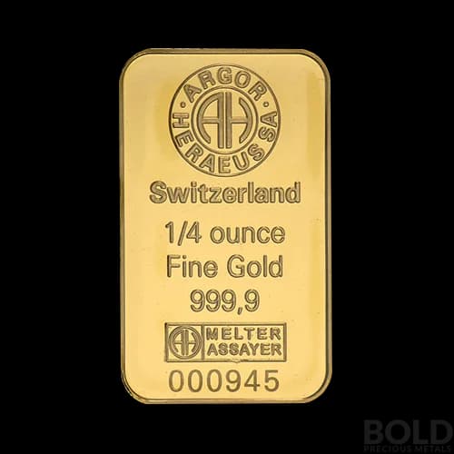 Gold Argor-Heraeus - 1/4 oz
