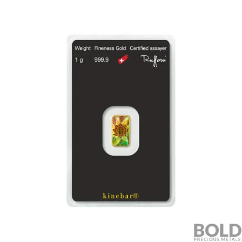 Gold Argor-Heraeus KineBar - 1 Gram