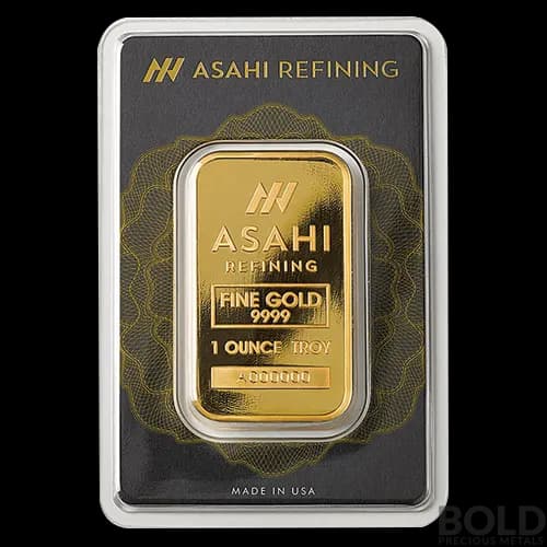 Gold Bar Asahi - 1 oz