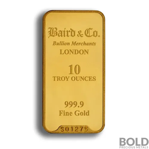 Gold Bar Baird & Co. - 10 oz