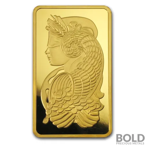 Gold Bar PAMP - 10 oz