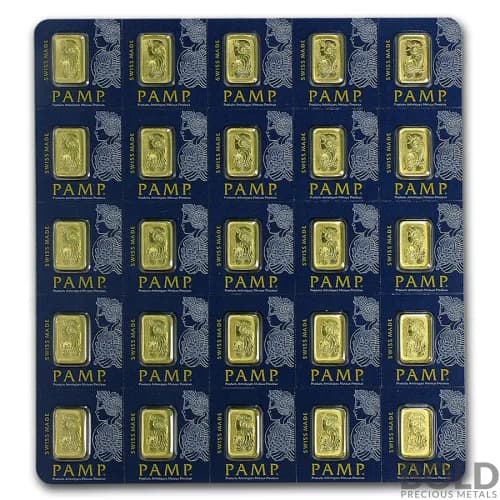Gold Bar Pamp - 25 Gram