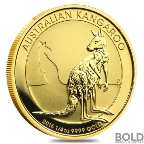 2016 Gold Australia Kangaroo - 1/4 oz