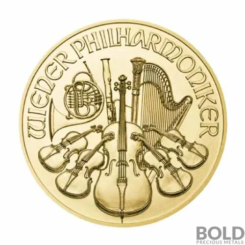 2023 Gold 1/10 oz Austria Philharmonic BU