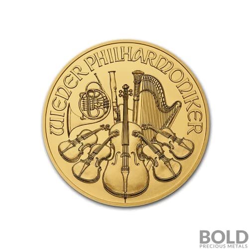2021 Gold Austria Philharmonic - 1/2 oz