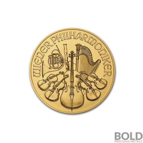 2021 Gold Austria Philharmonic - 1/4 oz