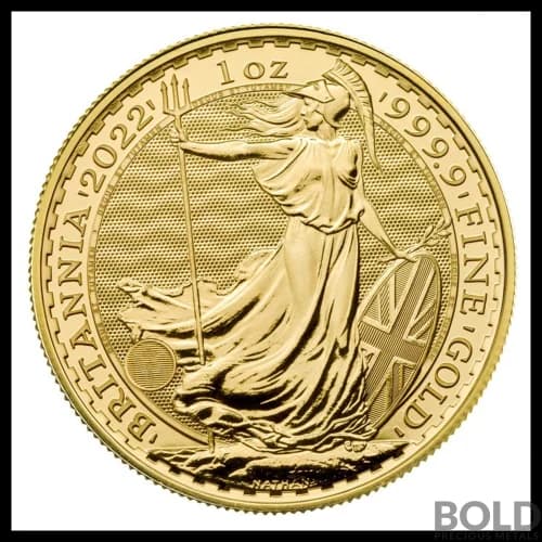 2022 Great Britain Britannia 1 oz Gold BU