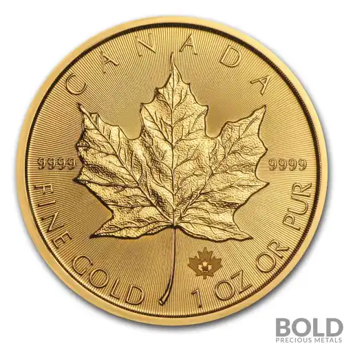 2016 Gold Canada Maple Leaf - 1 oz