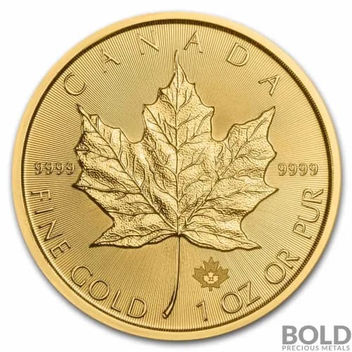 2022 Gold Canada Maple Leaf - 1 oz