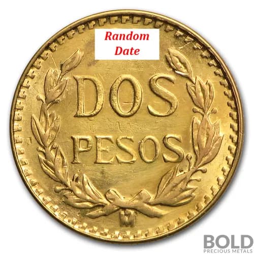 Gold Mexico 2 Peso