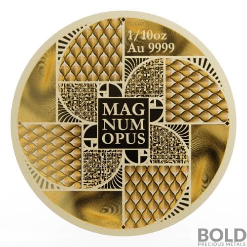 2023 Gold 1/10 oz Niue Magnum Opus Prooflike