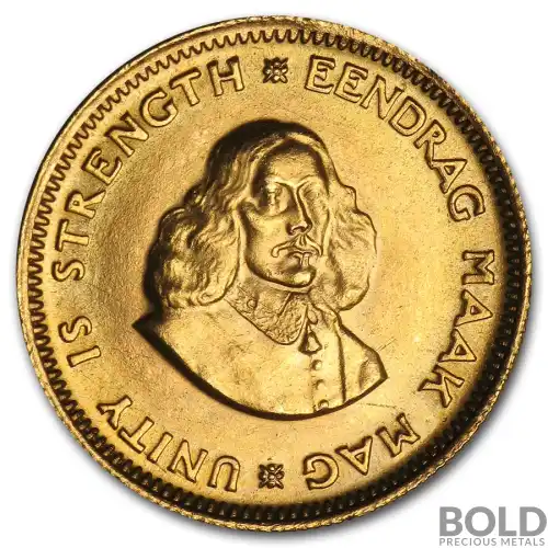 Gold World South African 1 Rand