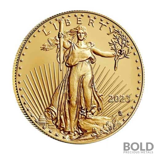 2023 American Gold Eagle 1/4 oz BU