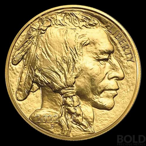2022 Gold 1 oz America Buffalo BU