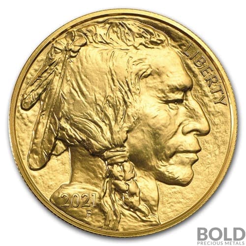 2021 Gold 1 oz America Buffalo BU