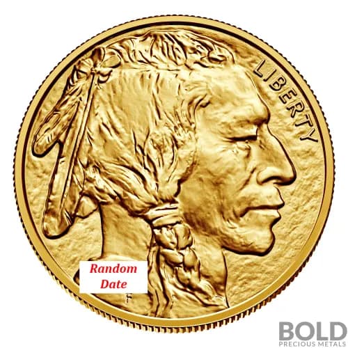 Gold 1 oz America Buffalo BU *Random Date