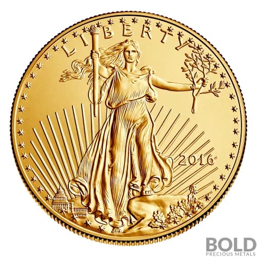 2016 Gold American Eagle - 1 oz
