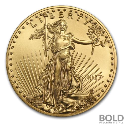 2017 Gold American Eagle - 1/4 oz