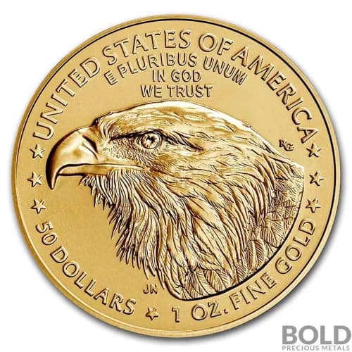 2021 American Gold Eagle 1 oz BU (Type 2)