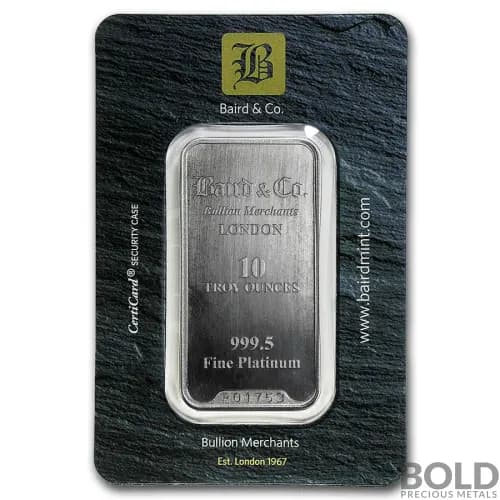 Platinum Bar Baird - 10 oz