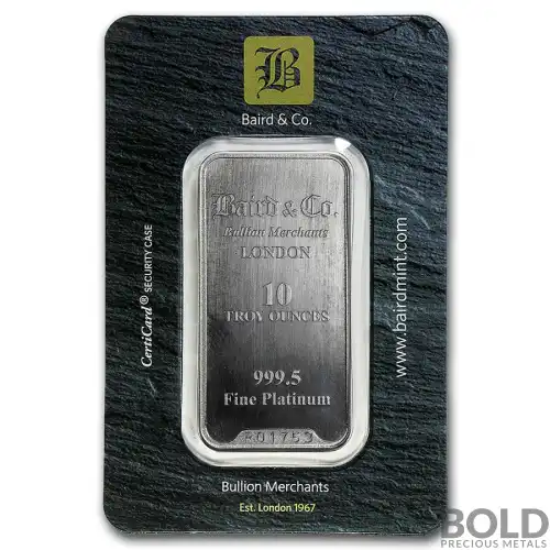 Platinum Bar Baird - 10 oz