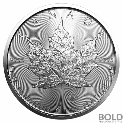 2023 Platinum 1 oz Canada Maple Leaf Coin