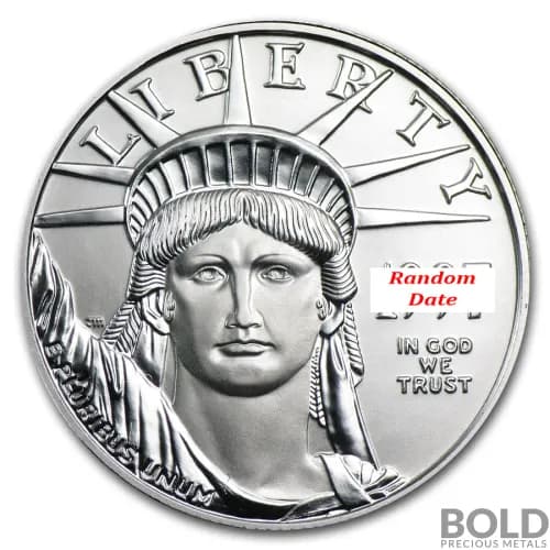 Platinum American Eagle *Random Date* - 1/2 oz