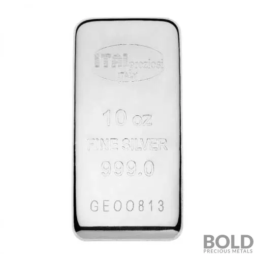 Silver 10 oz Italpreziosi Bar
