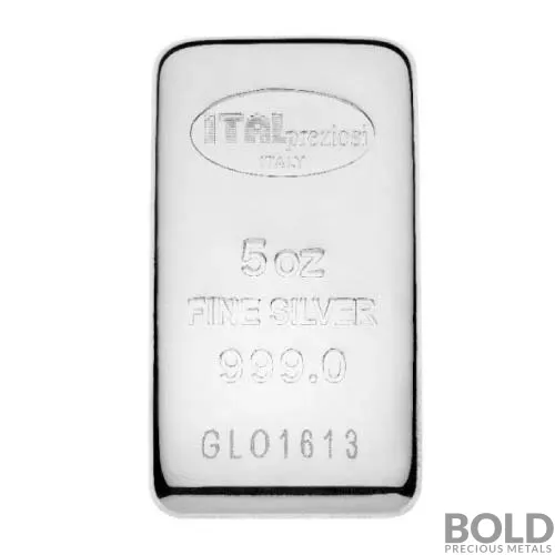 Silver 5 oz Italpreziosi Bar