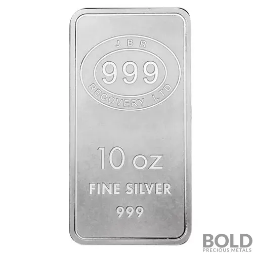 Silver 10 oz JBR Bar